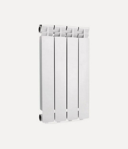 Изображение товара Радиатор OASIS PRO, алюминиевый, литой, 4 секции, белый, Россия