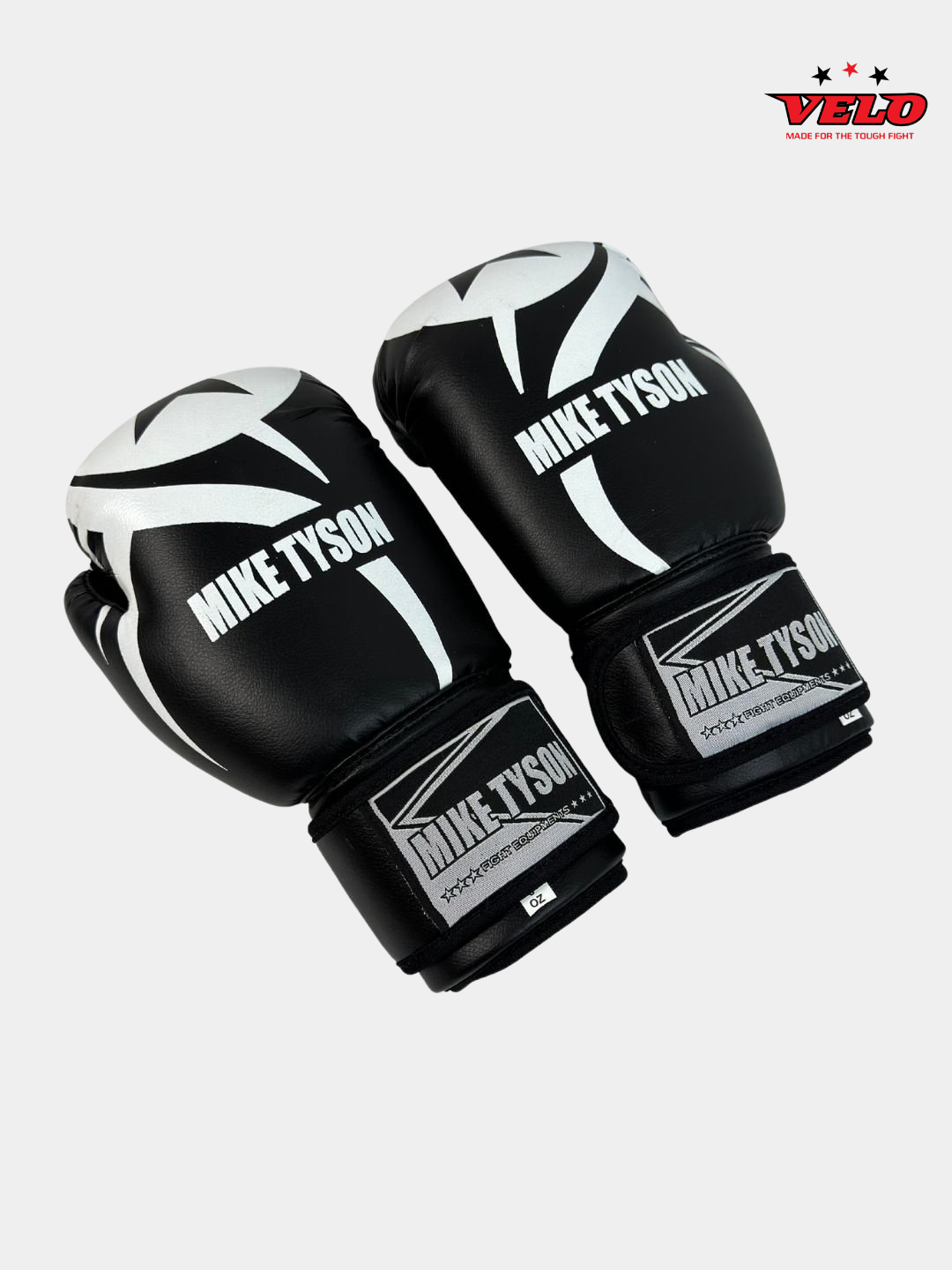 Перчатки боксерские MIKE TYSON VL-4544, Черный 8-14 унций, 8 oz — фото 1