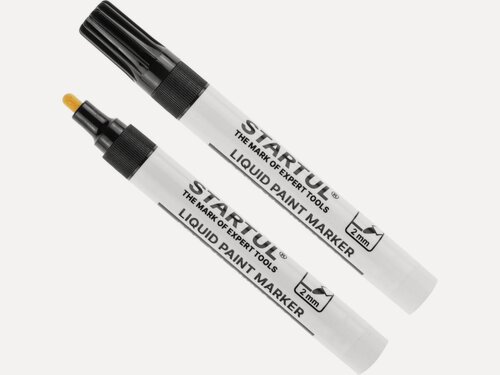 Изображение товара Маркер строительный на основе жидкой краски STARTUL Profi черный (ST4360-02)
