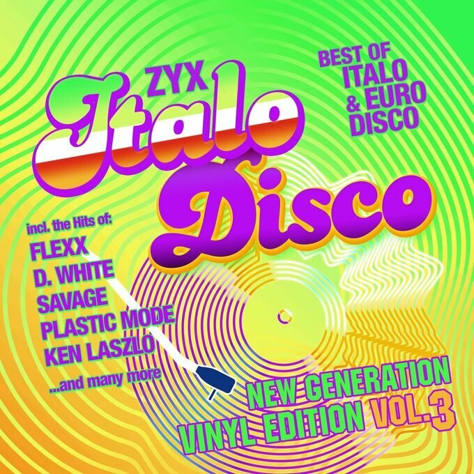 Various Artists - Italo Disco: New Generation Vol.3 (LP) ZYX 2021 Виниловая пластинка