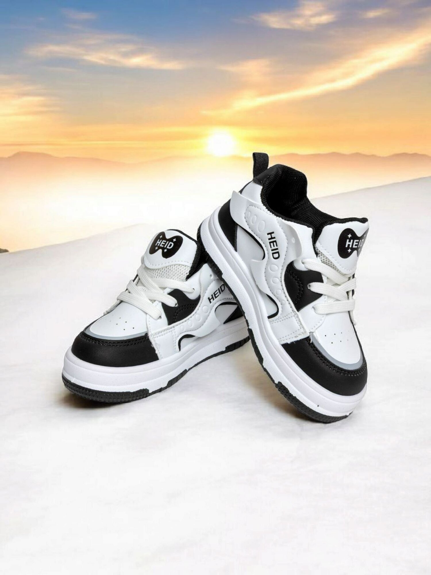 Кроссовки, размер 30, Белый+черный — фото 1