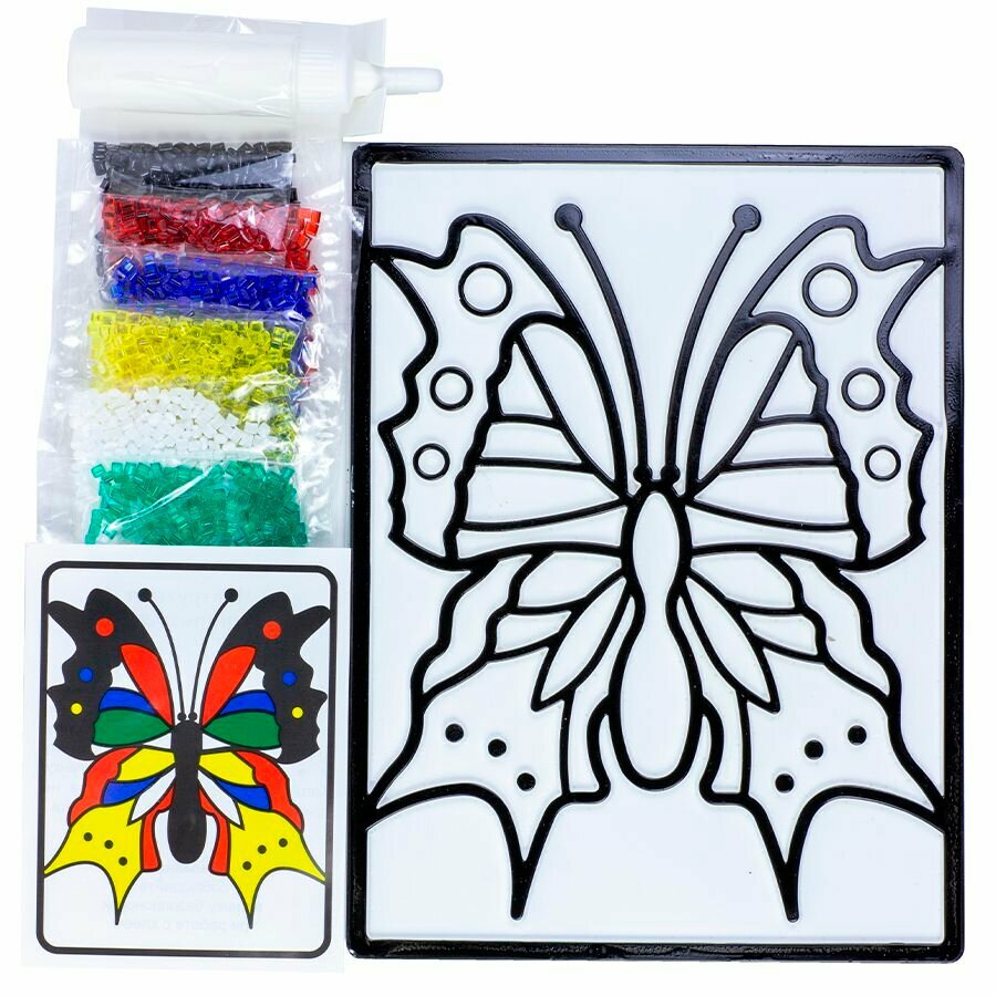 Игра Насыпь-наклей Бабочка — фото 1