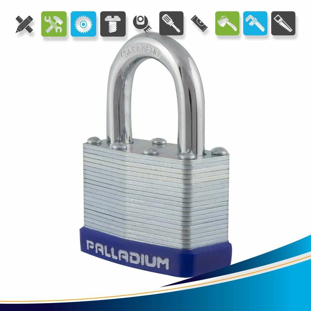 Замок навесной Palladium 901S-50 сталь