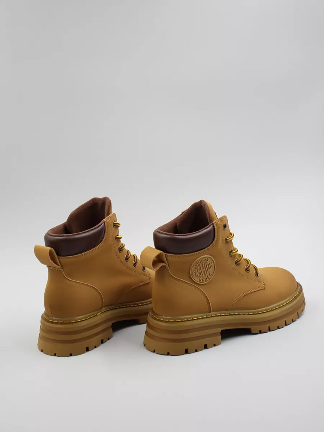 Ботинки тимберленды, размер 38, Желтый — фото 1