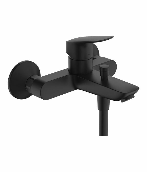 Смеситель для ванны Hansgrohe Logis 71400670 черный матовый