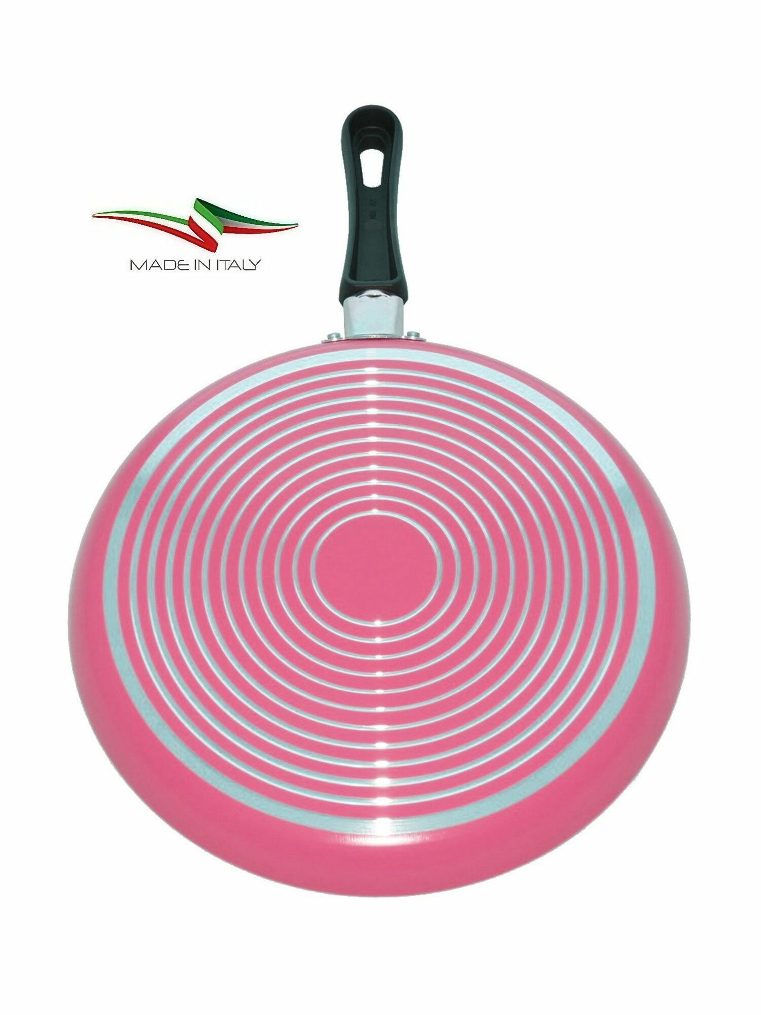 Блинница ILLA  Classic   антипригарная  24 см  алюминий  цвет  малиновый