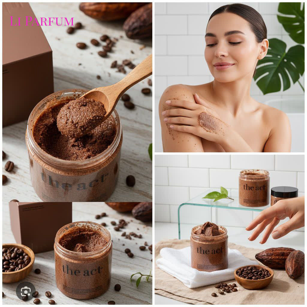 Скраб The Act Beauty Coffee, кофейно-шоколадный аромат, для всех типов кожи, 280 мл