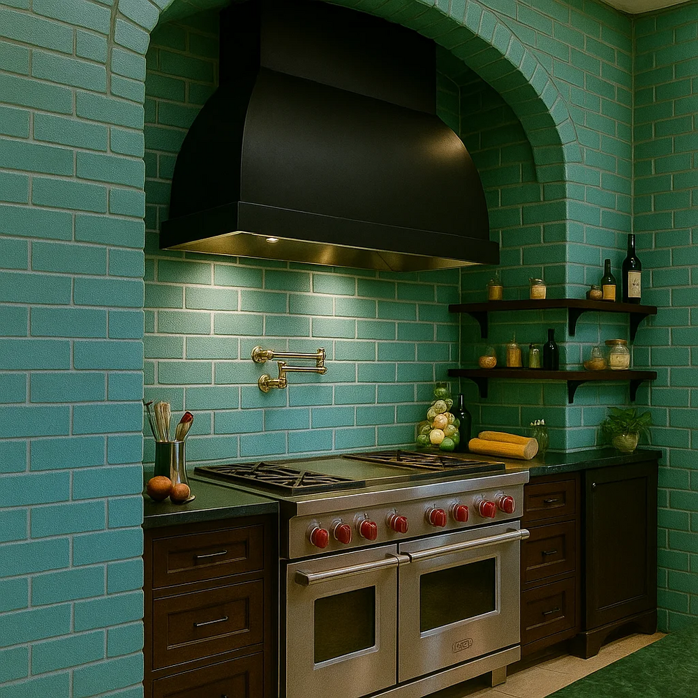 Плитка клинкерная "Пастельно -Бирюзовый" для внешней и внутренней отделки фактура Ф0 размер 250x80x4мм