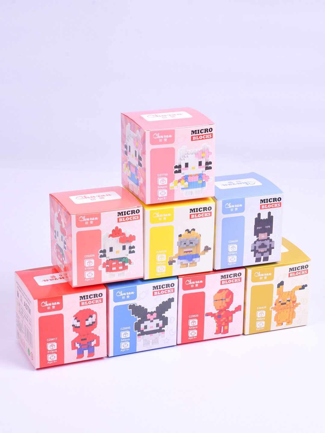 Конструктор 3D, игрушка для детей и взрослых, блочный конструктор, SPIDER-MAN — фото 1