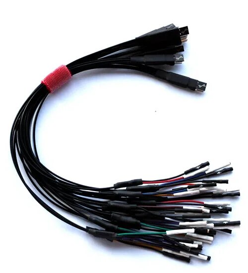 Экранированный кабель для логического анализатора Shielded Wire 6pcs