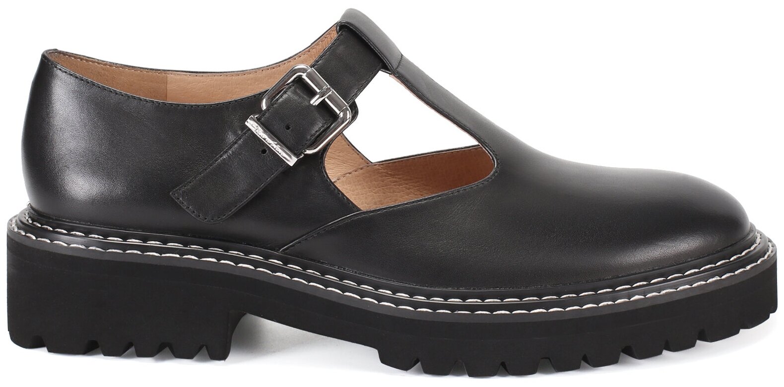 Лоферы Эконика, размер 38, черный