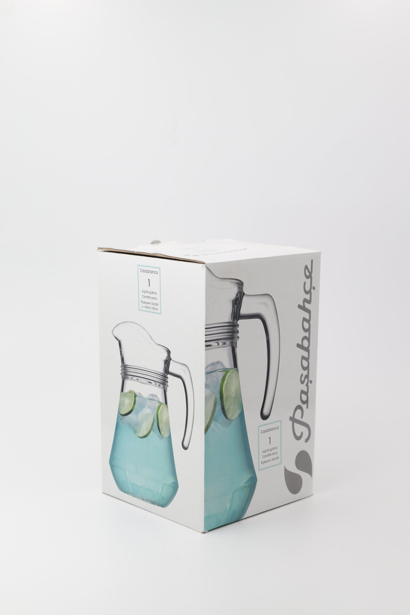 Кувшин PASABAHCE касабланка 43614 1140мл 1шт 1х6 228197 — фото 1