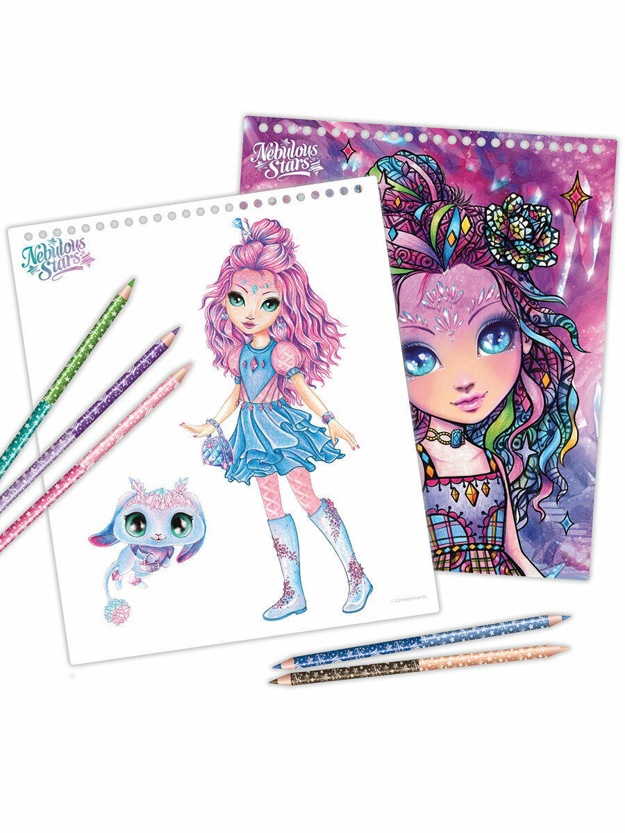 Раскраска для девочек Nebulous Stars Кристалия Серия Space 11140_NSDA — фото 1