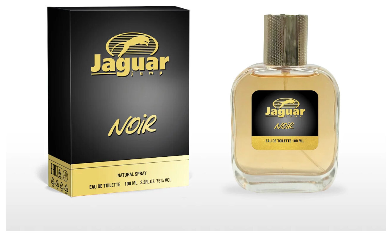 Абар  Туалетная вода для мужчин Jaguar jump Noir  100 мл 