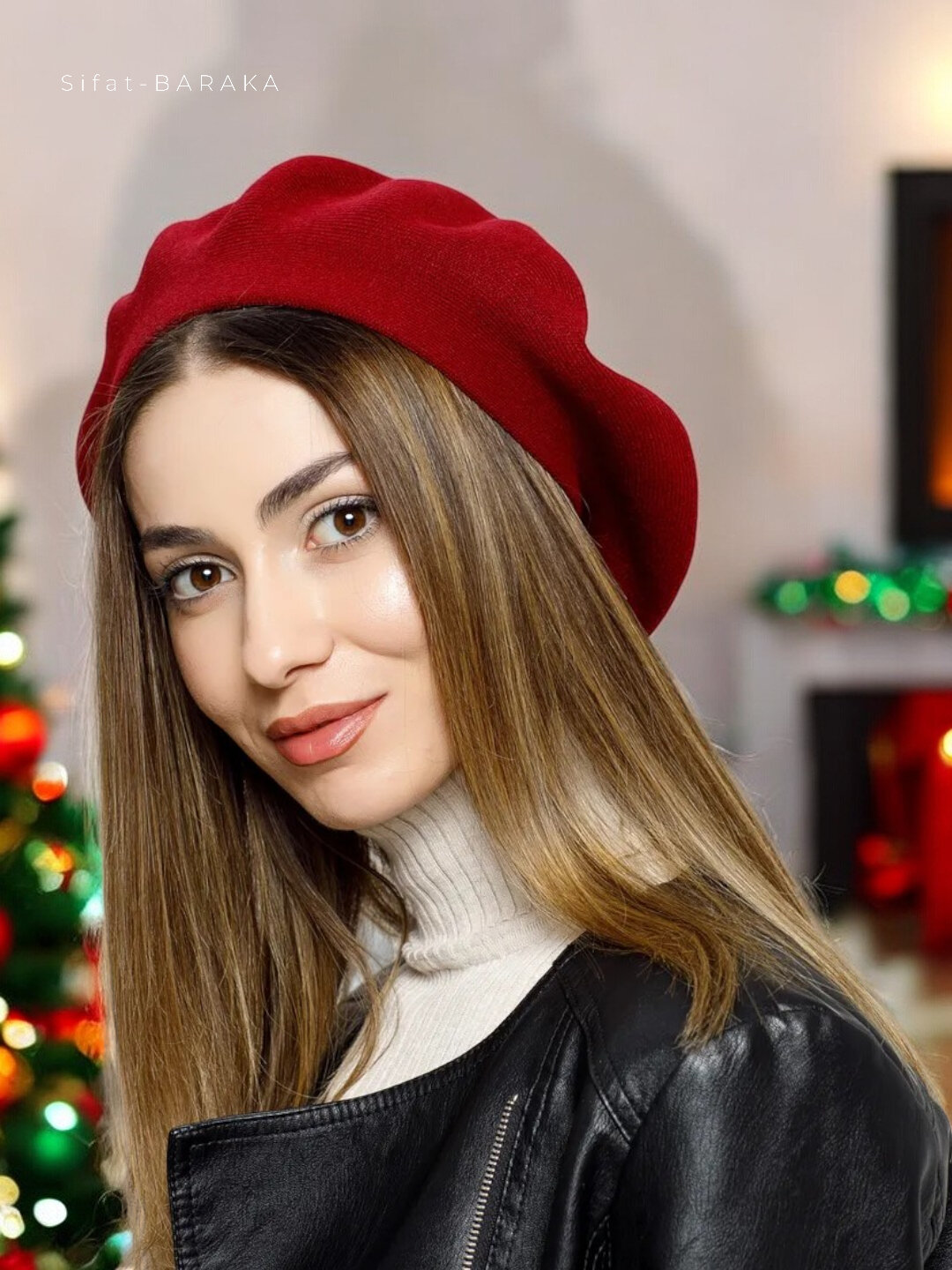 Берет  для девочек и женщин