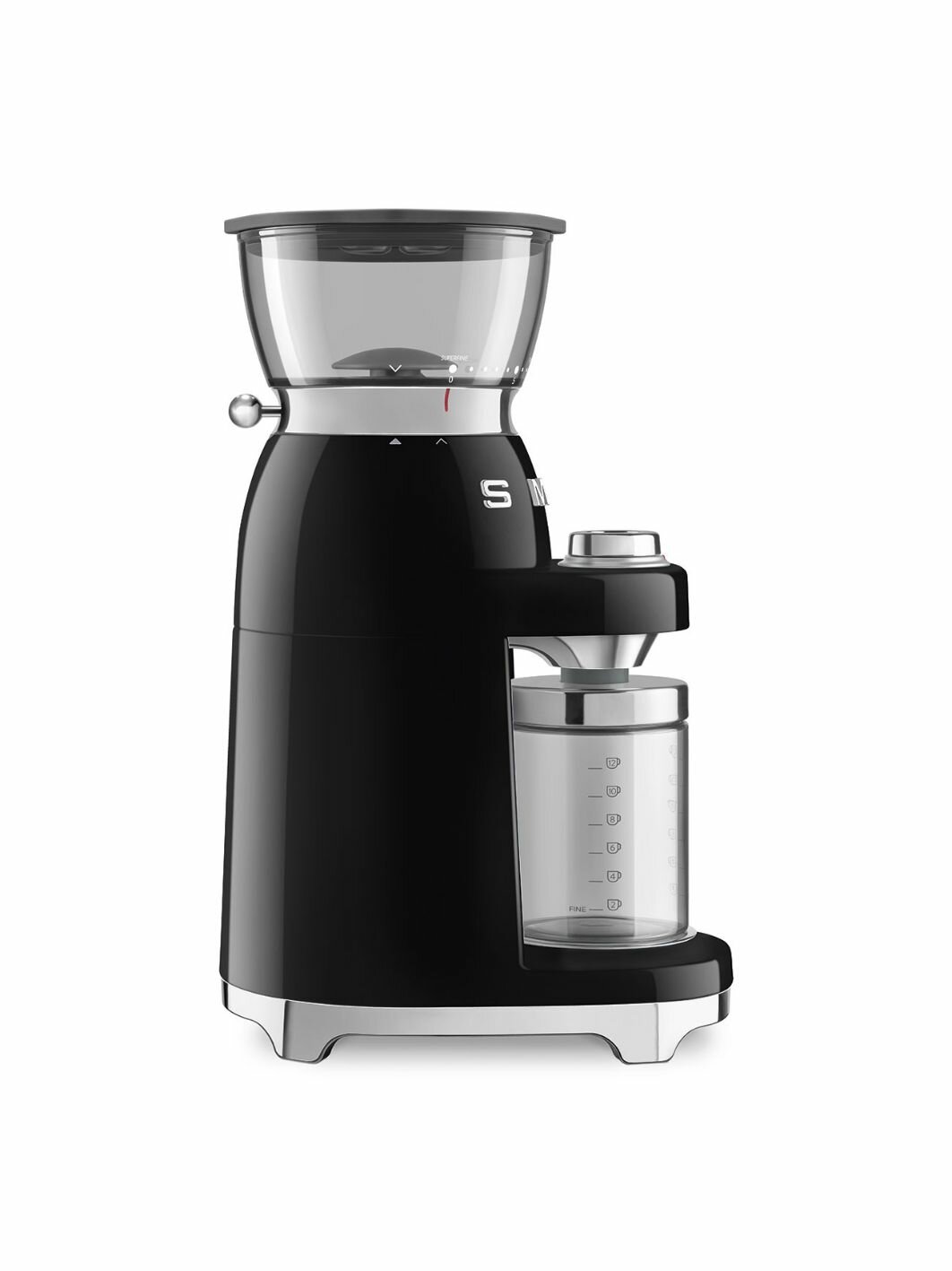 Кофемолка SMEG CGF03BLEU, пастельный чёрный — фото 1