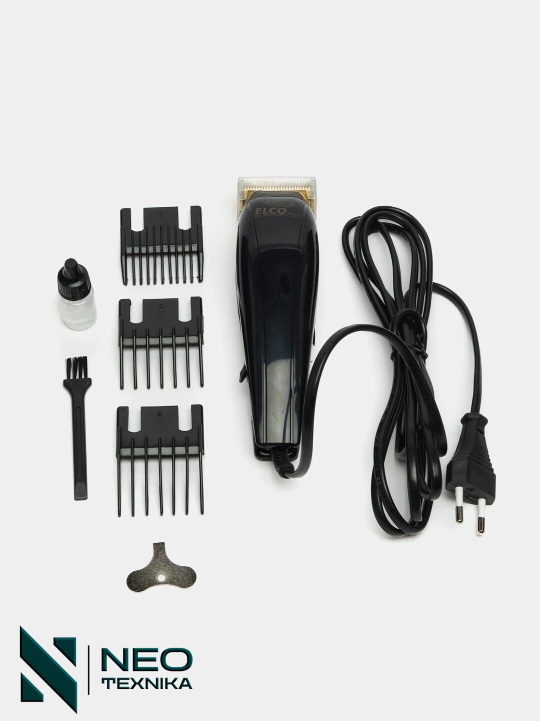 Мужской универсальный триммер-бритва ELCO RW20 для стрижки волос и бритья бороды.