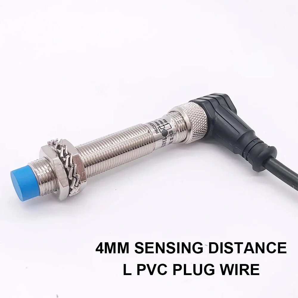 Индуктивный датчик приближения LJ12A3-4 (4mm L), PNP NO