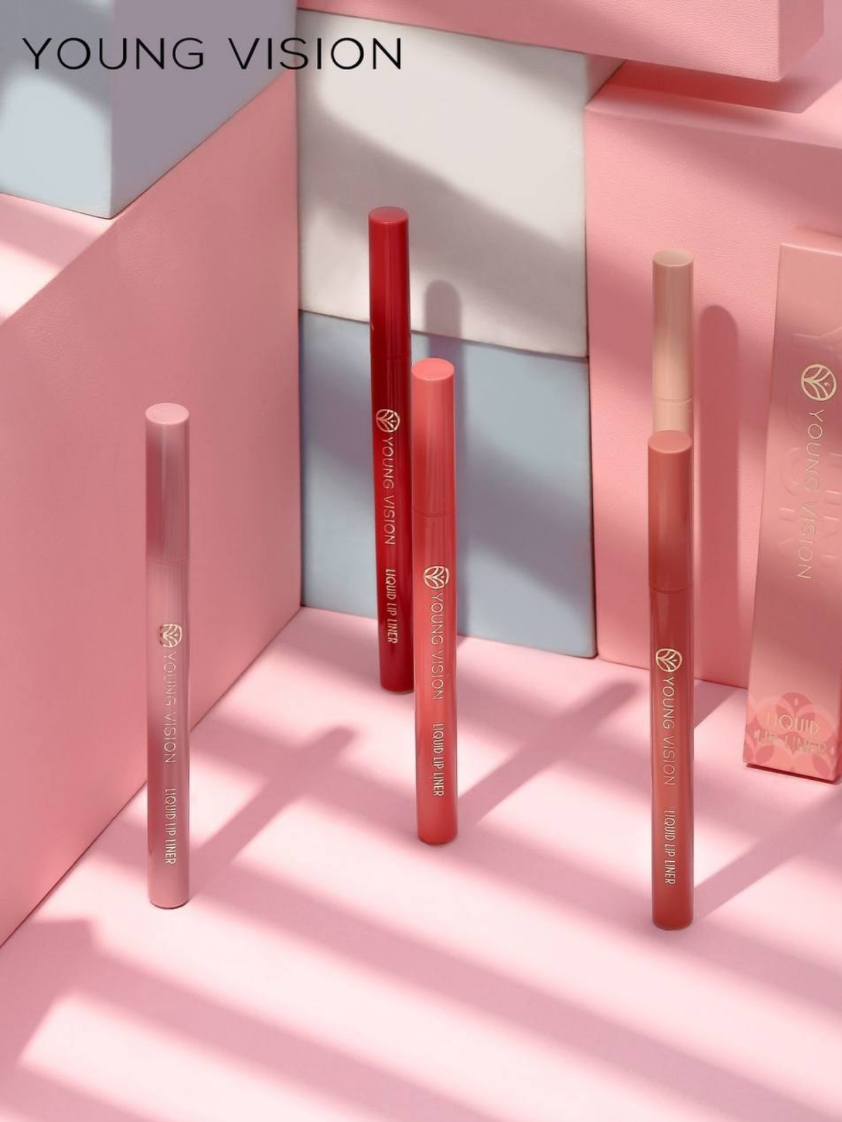 Жидкий лайнер для губ Young Vision 2-в-1, контур и помада, оттенок №4 — фото 1