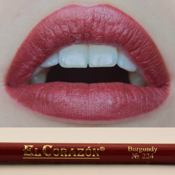 El Corazon Карандаш для губ №224 Burgundy — фото 1