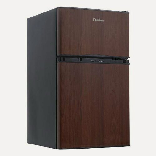 Изображение товара Холодильник Tesler RCT-100 дерево/черный