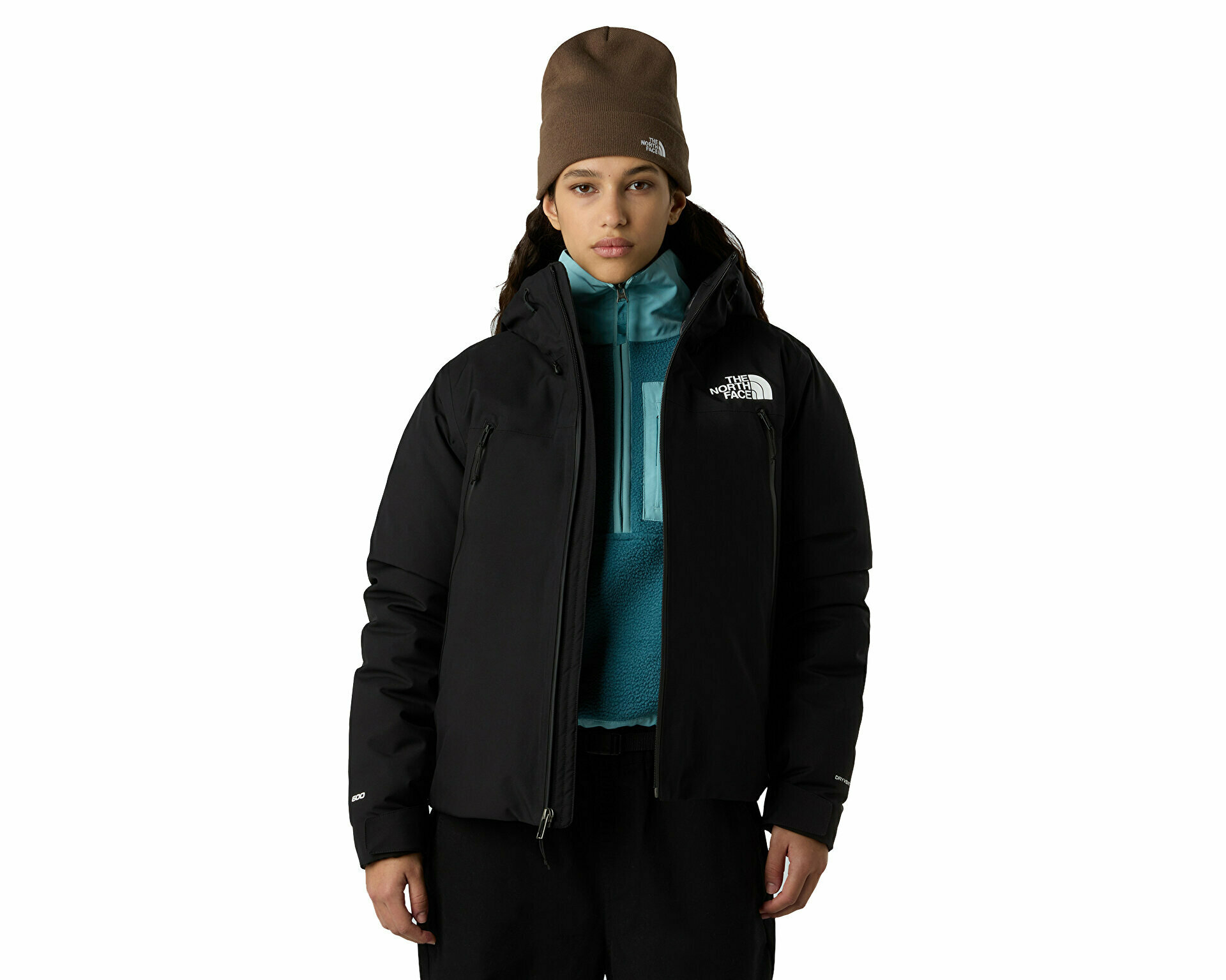 Куртка The North Face, размер XS, черный — фото 1