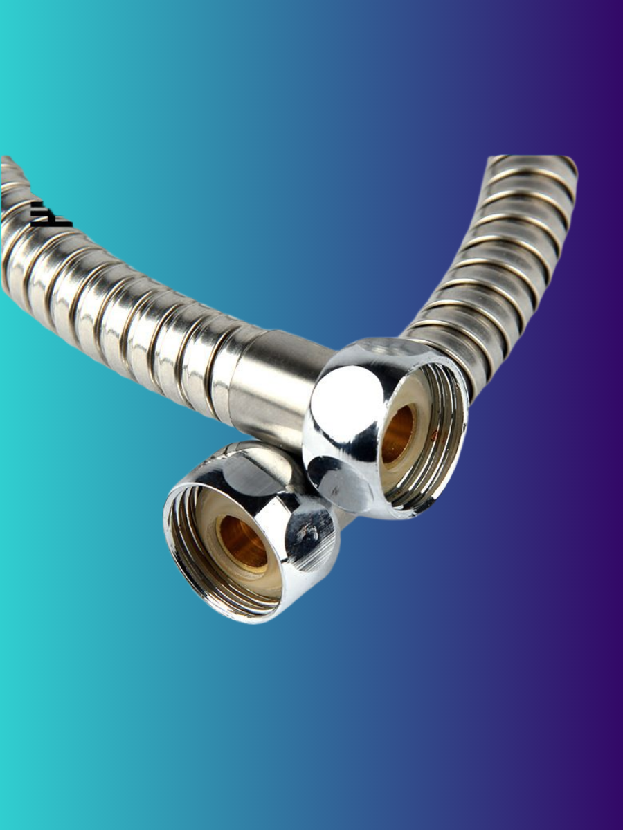 Шланг для душевой стойки укороченный 40 см — фото 1