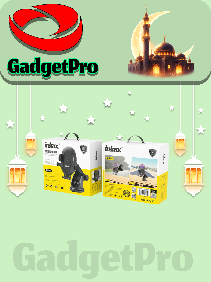 Автомобильный держатель Inkax CH-62: держатель для телефона с присоской и регулировкой