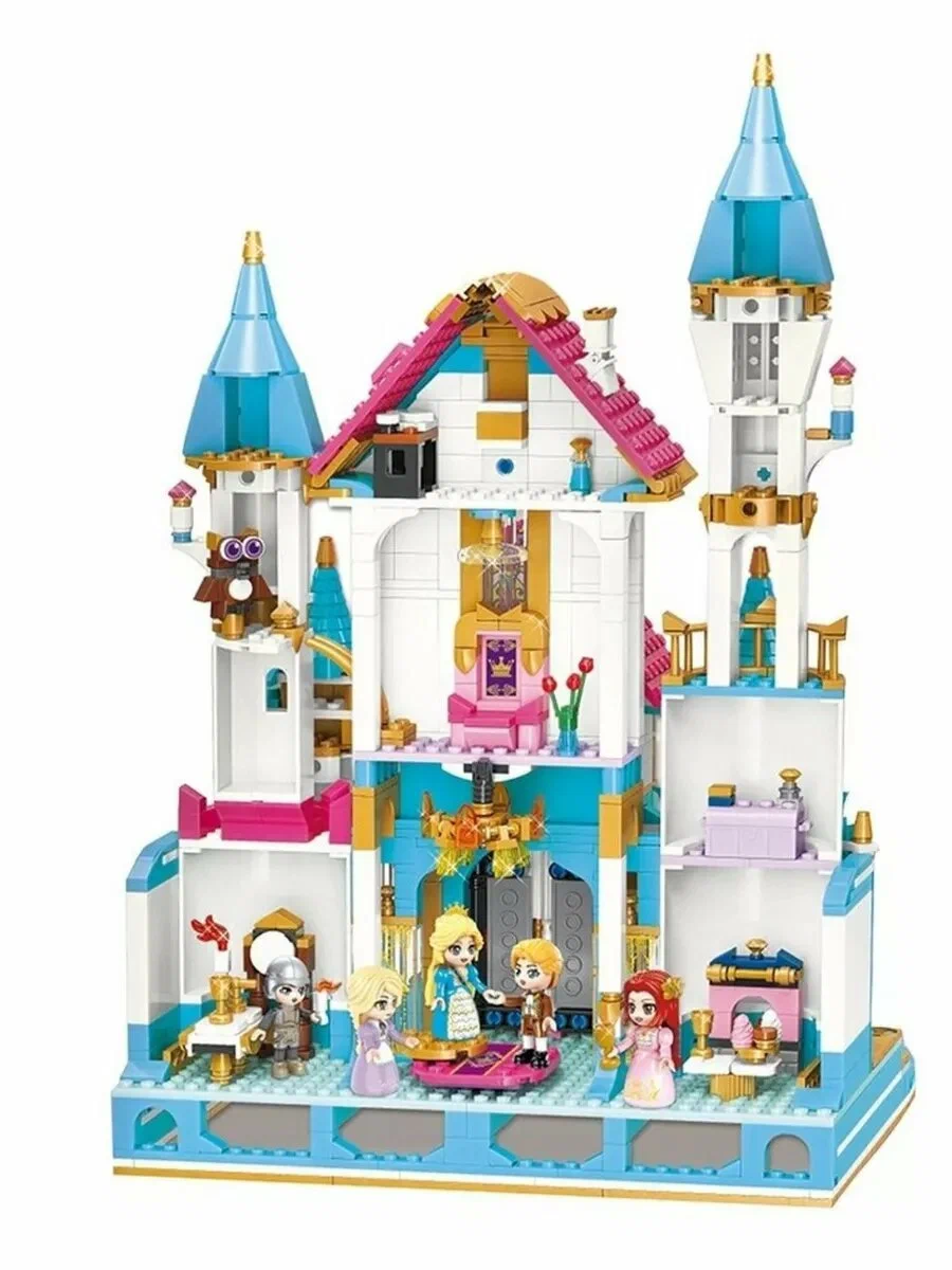 Конструктор Qman "Замок Принцессы" (1169 дет.) — фото 1