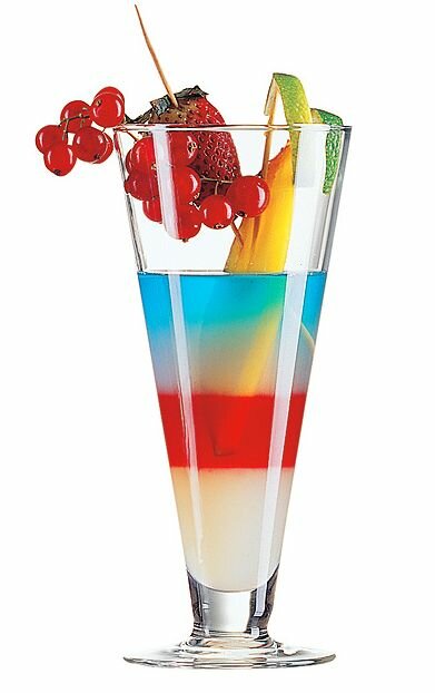 Бокал для коктейлей "Киото"; стекло; 310мл. — фото 1