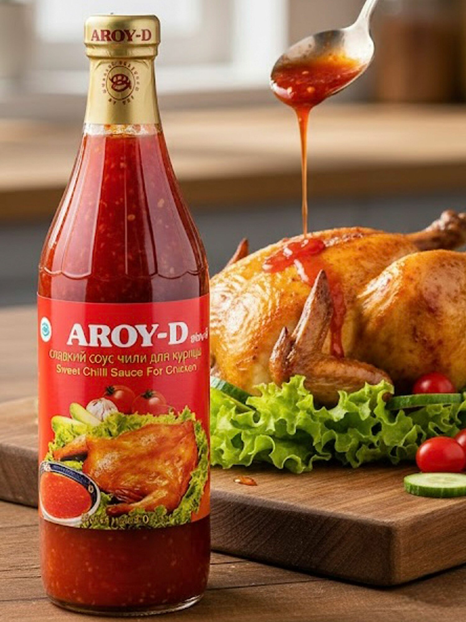 Арой-Ди (Aroy-D) Соус "Чили сладкий для курицы", 920 г