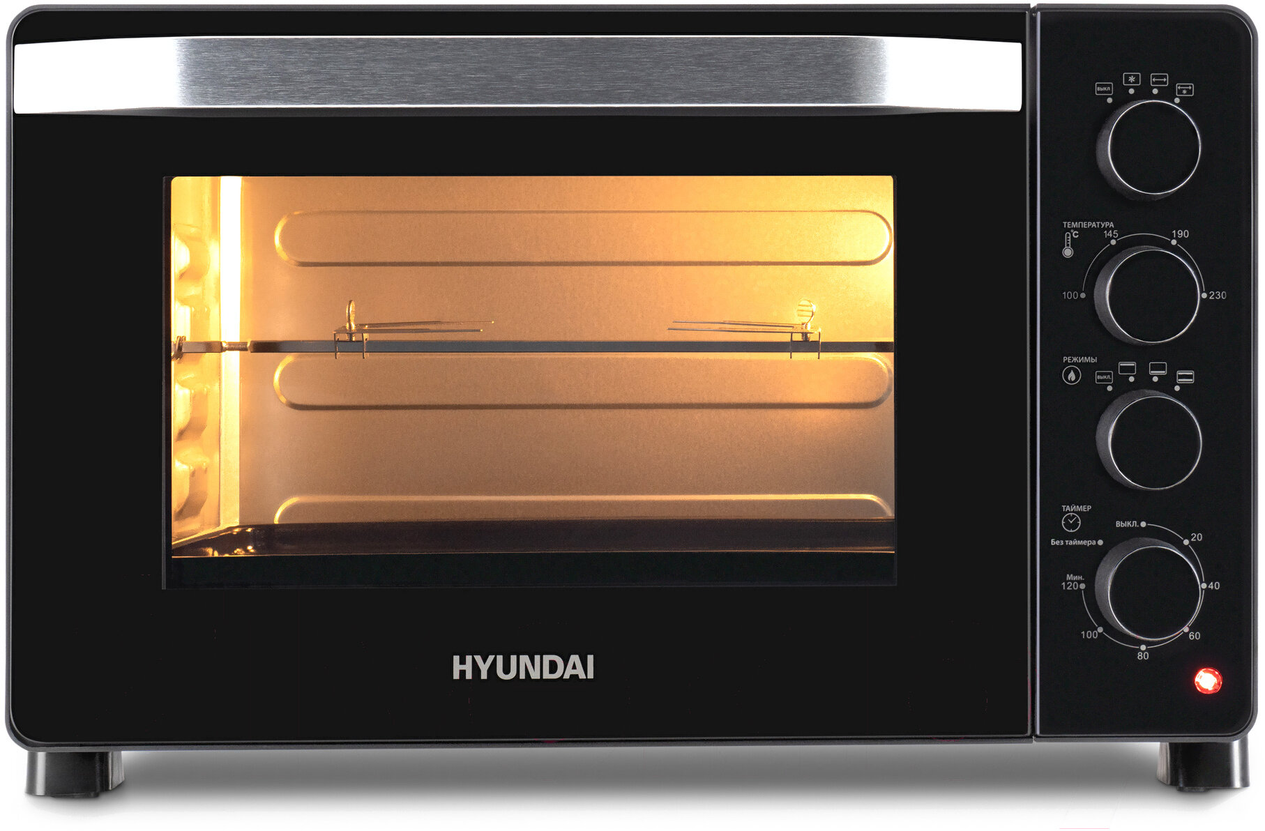 Мини-печь, духовка электрическая настольная MIO-HY081 38л