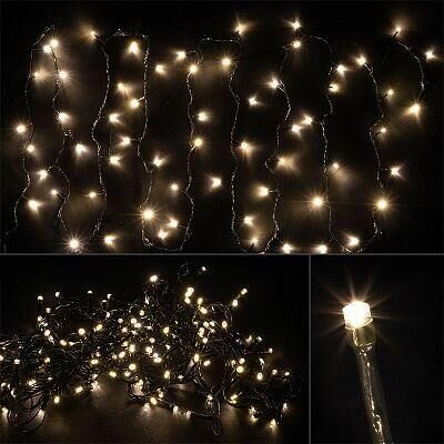 Гирлянда на окно светодиодная LED160-10-WW (106176)