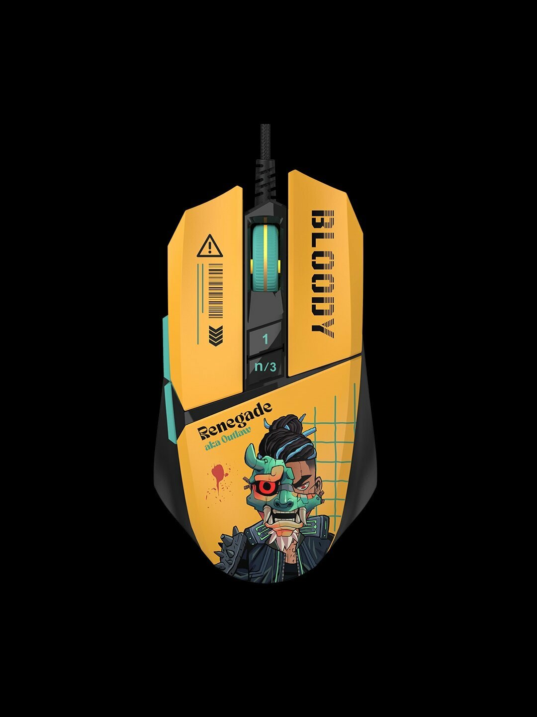 Игровая мышка с настройками макрос Bloody W63 Max Renegade Sunset