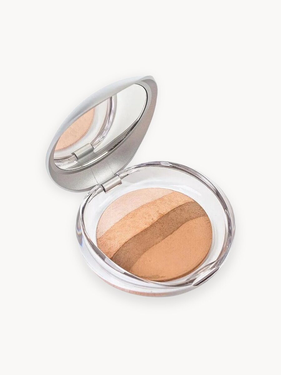 Pupa Румяна для лица универсальные пудра LUMINYS BAKED ALL OVER №02 натуральные полосы