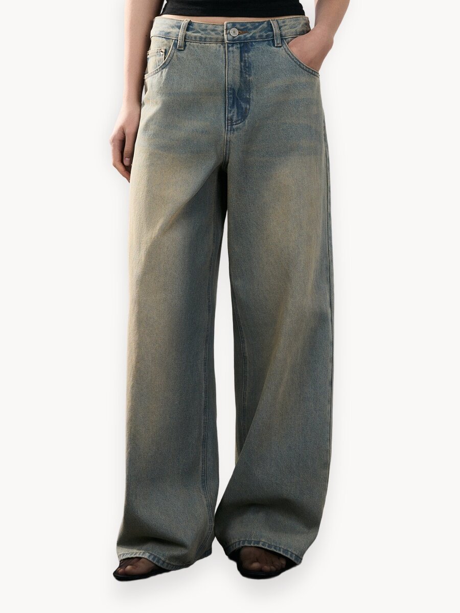 Джинсы багги Befree