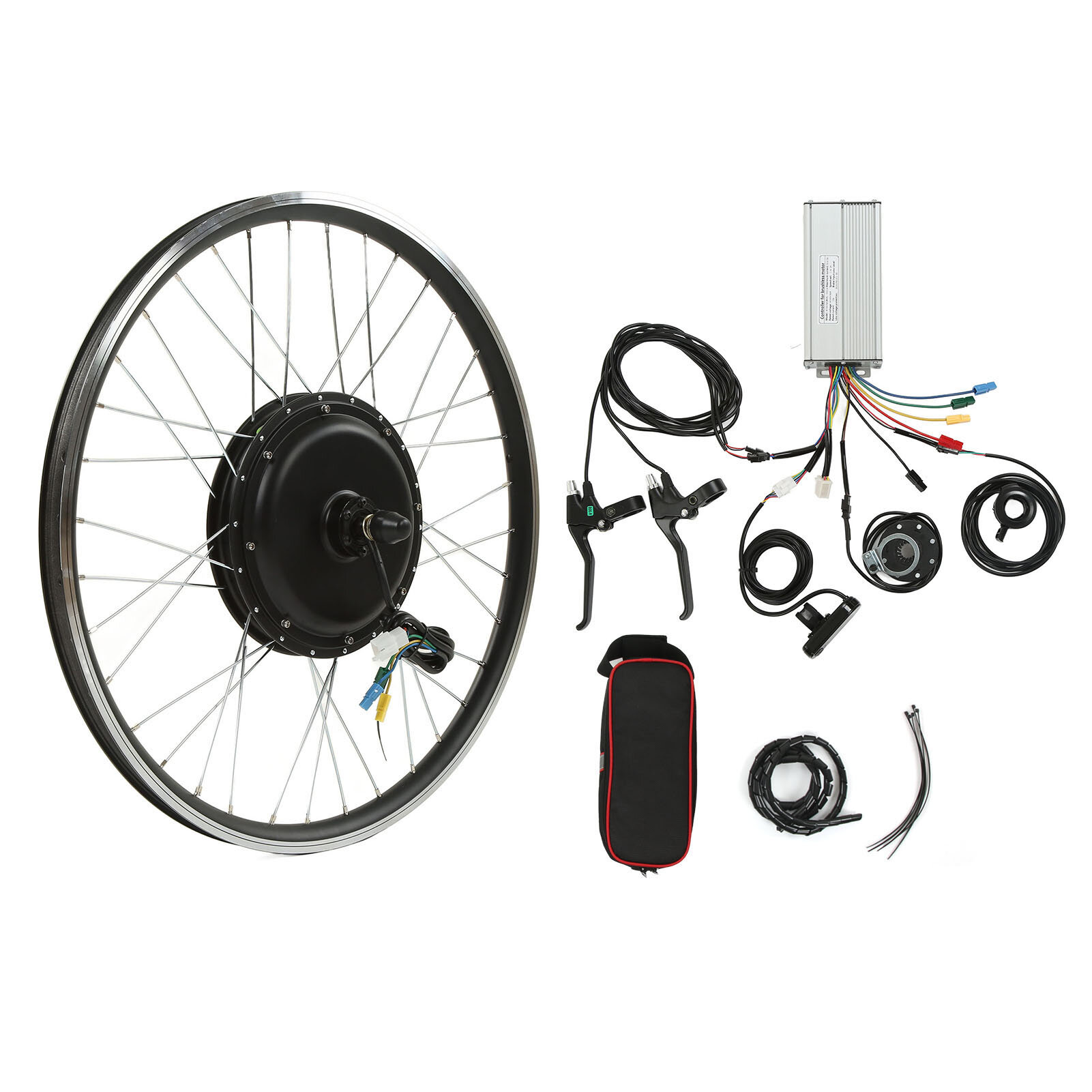 48V 1000W Электровелосипедный комплект с мотором в заднем hub, LCD5 панель, ручки тормоза, для колеса 27.5 дюймов