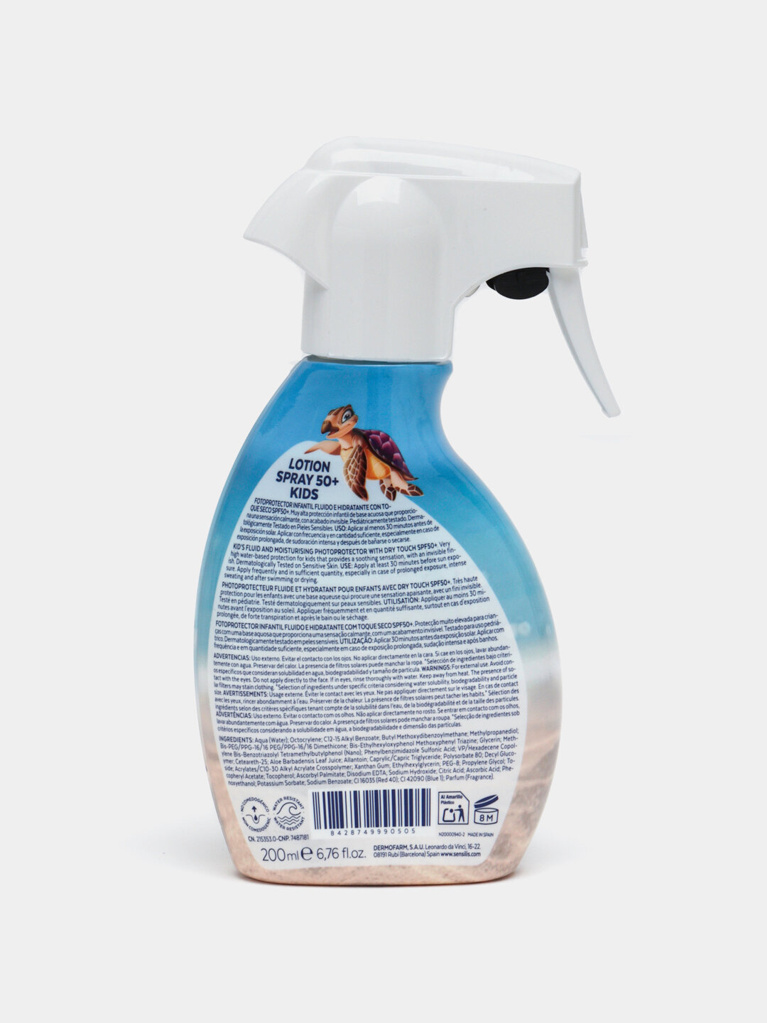 Солнцезащитный спрей Sensilis Lotion Spray Kids SPF — фото 1
