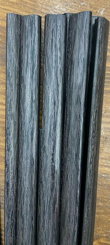 Изображение товара Угол внутренний, округлый ПВХ ( штапик), 10*10 мм, 1,35 м, Венге черный, 10 шт.