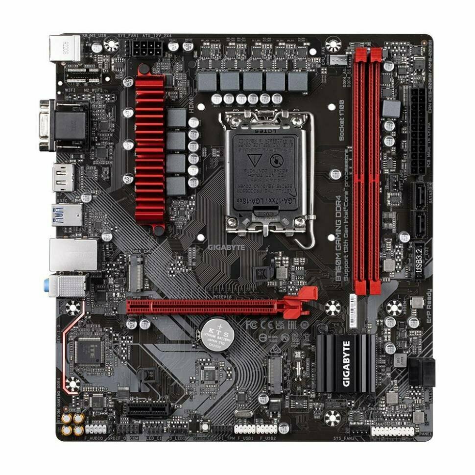 Материнская плата Gigabyte B760M GAMING DDR4 1.0