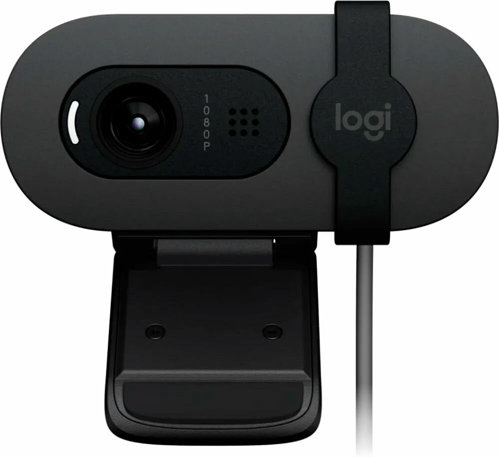 Веб-камера Logitech Brio 90 960-001581, usb, графит