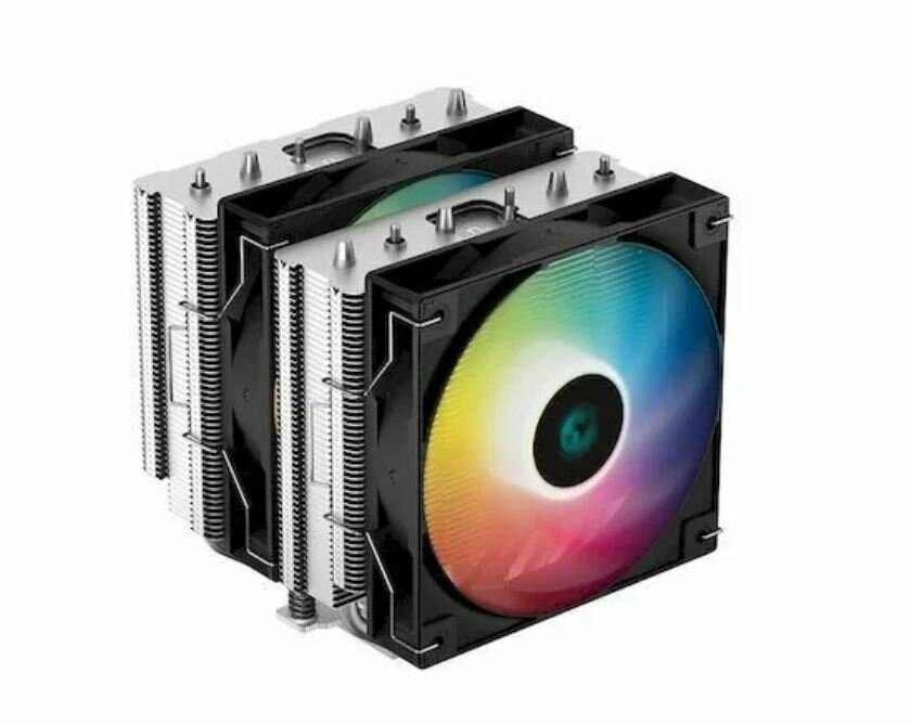 Кулер для процессора DEEPCOOL AG620 ARGB подсветка, гидродинамические подшипники
