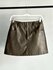 Юбка женская из эко-кожи