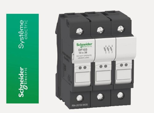 Изображение товара SE Разъединитель-предохранитель 32A 3P 10Х38 Schneider Electric DF103