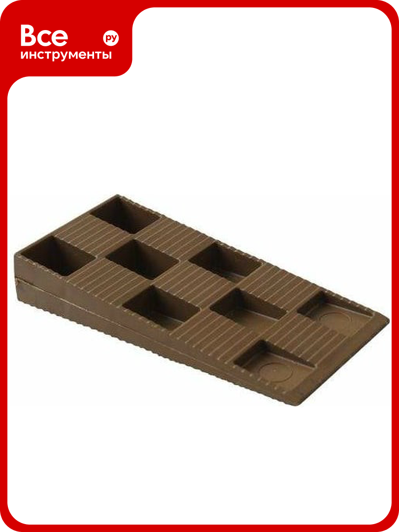 Клин монтажный (50 шт; 91х43х15 мм) BAUSET LOG0345/MP1