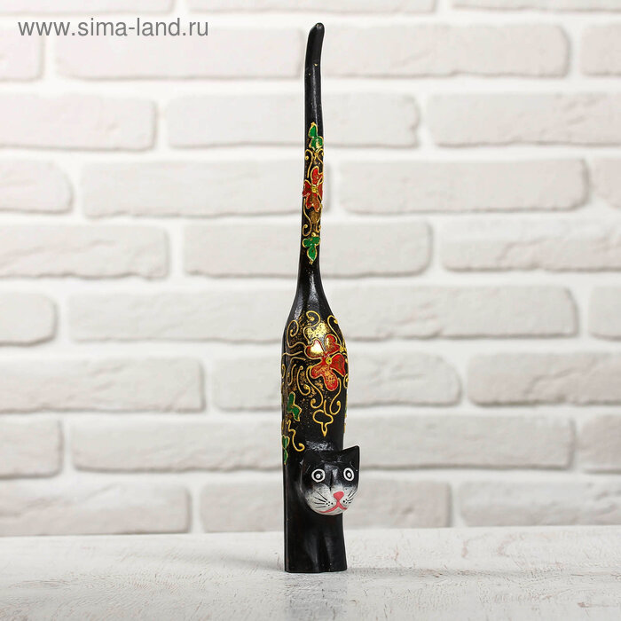 Сувенир «Кошечка» 7×4×35 см дерево