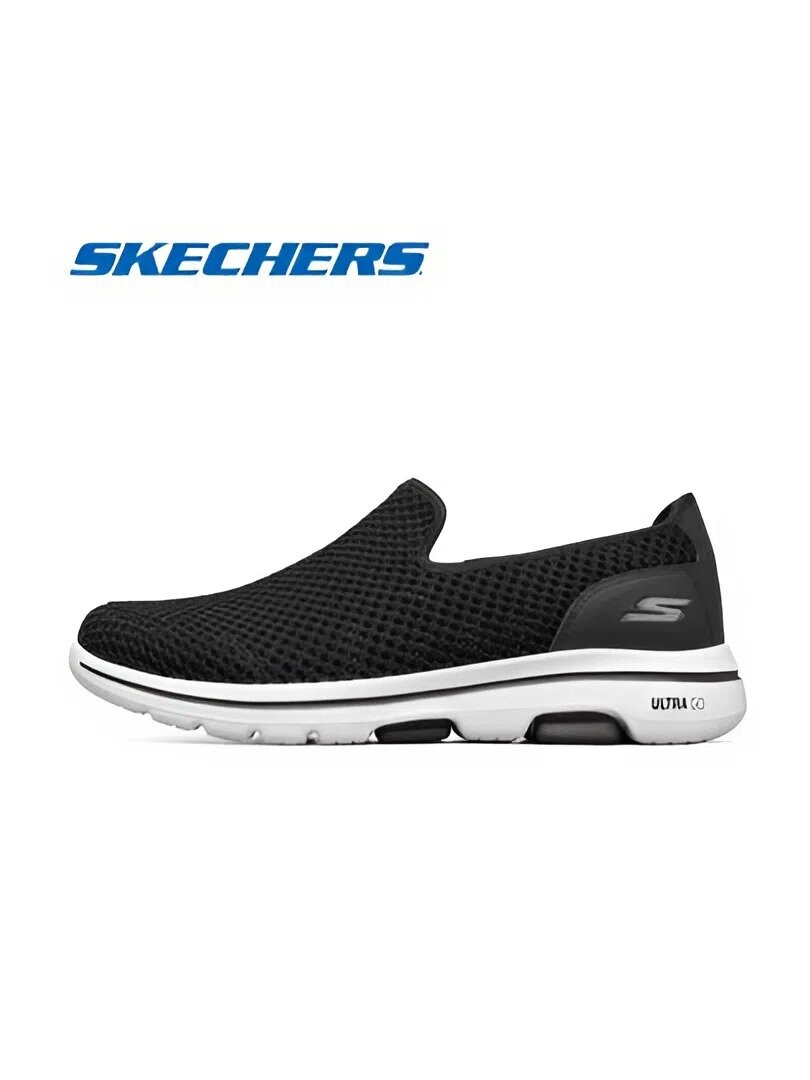 Кроссовки SKECHERS skechers, полнота 5 (RU)/ на среднюю стопу, размер 40, черный