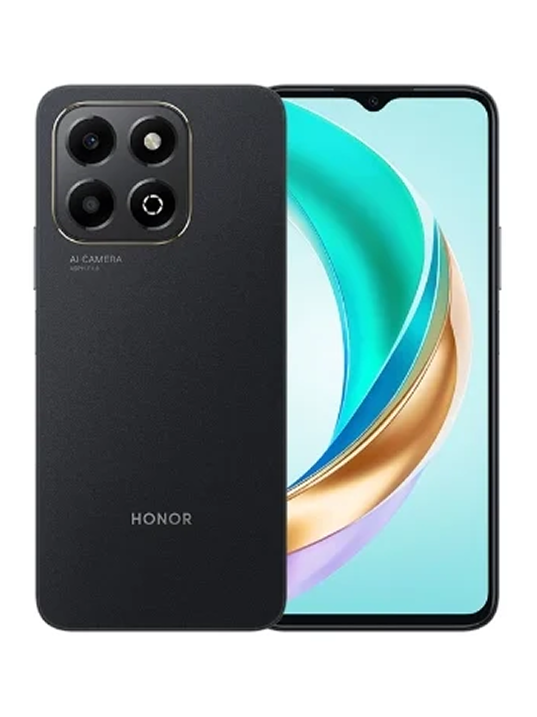 Смартфон Honor X6b 4/128 Midnight Black, Процессор MediaTek Helio G85, аккумулятор 5200, Гарантия на устройство 1 год