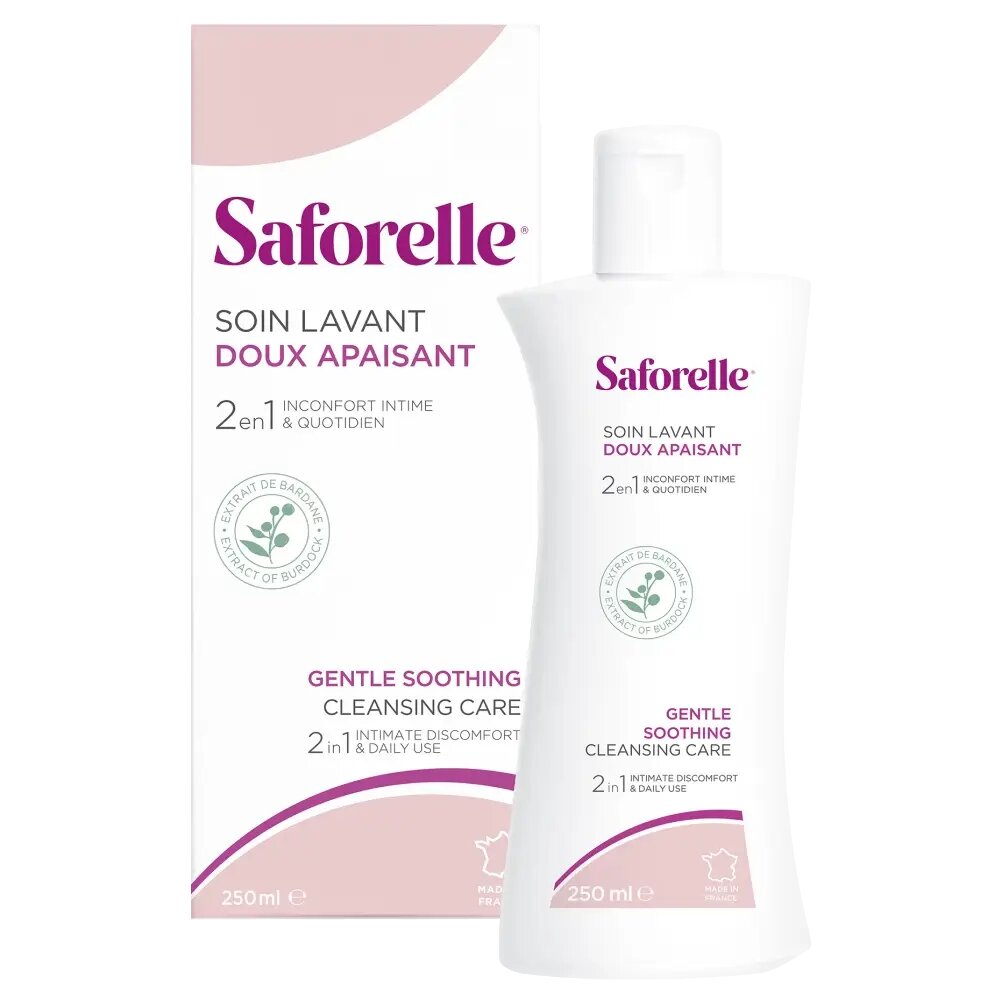 Saforelle Гель для интимной гигиены Бережное очищение 250 мл 1 шт