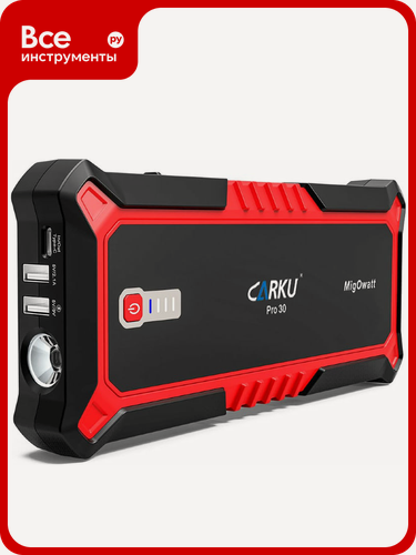 Изображение товара Пуско-зарядное устройство емкость до 17Ач Power Bank портативный встроенный литий-полимерный аккумулятор